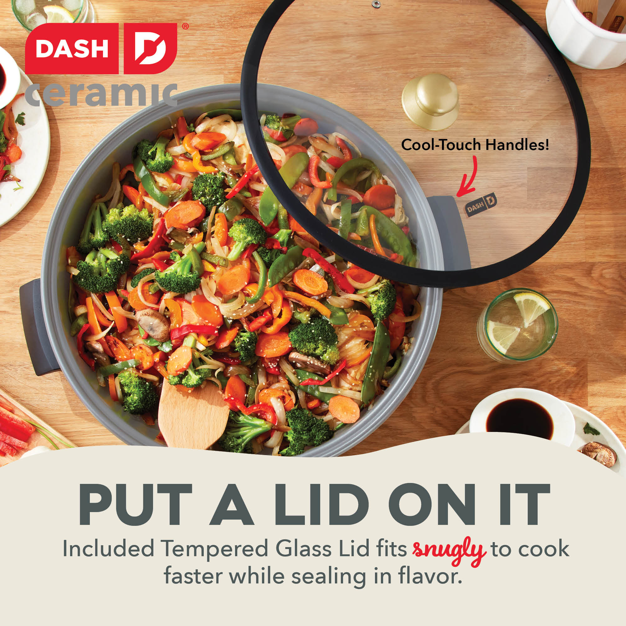 Ceramic Nonstick Family Size Skillet